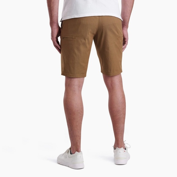 KUHL Resistor Lite 10” Chino Shorts in dark khaki - Picture 2 of 14